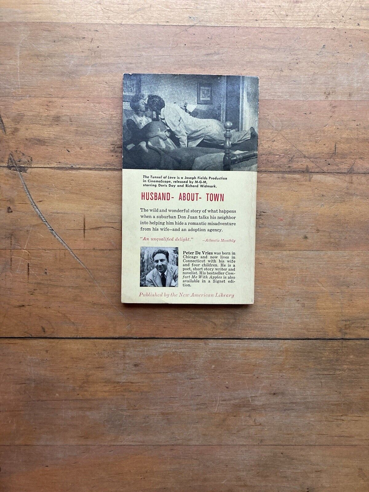 The Tunnel of Love by Peter De Vries. Signet Books. 1958.