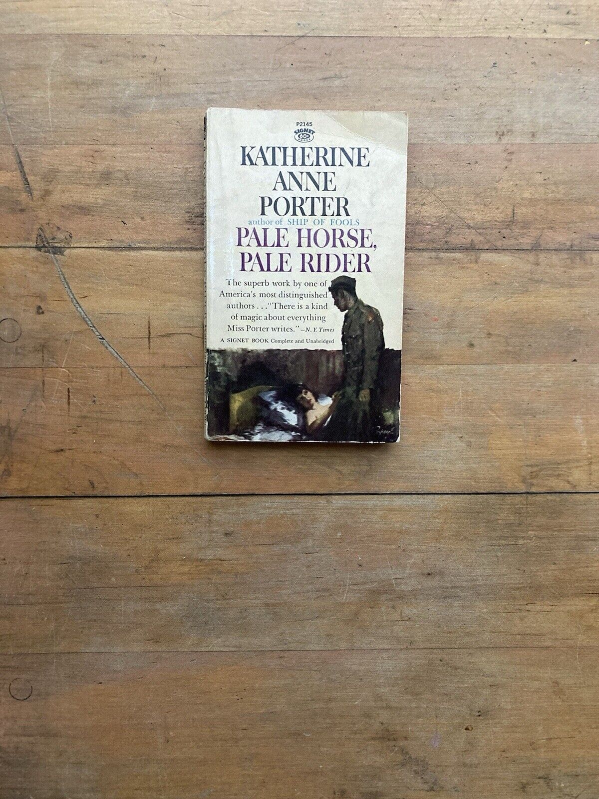 Pale Horse, Pale Rider by Katherine Anne Porter. Signet Books. 1962.
