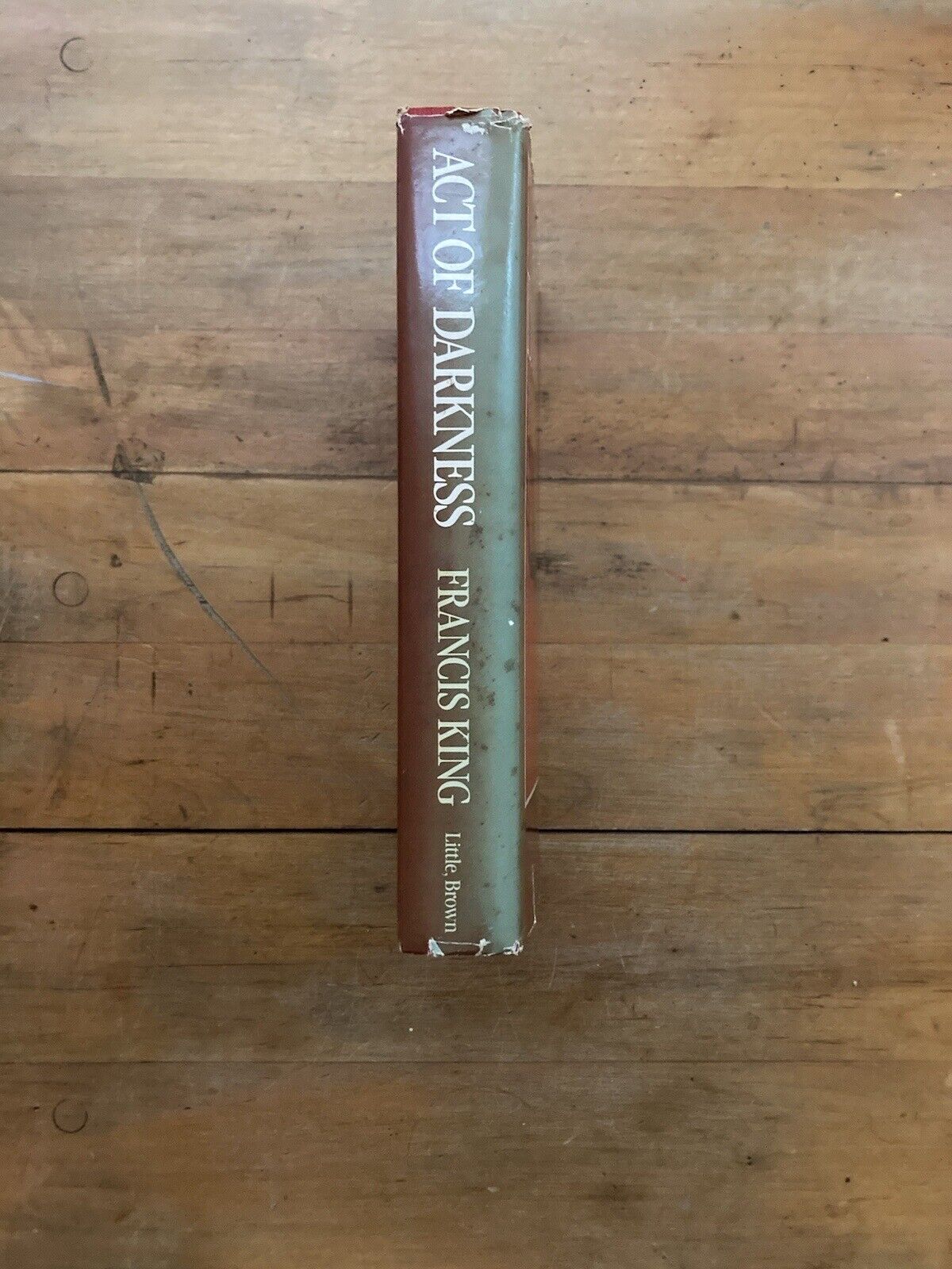 Act of Darkness by Francis King. Little, Brown and Company. 1983.