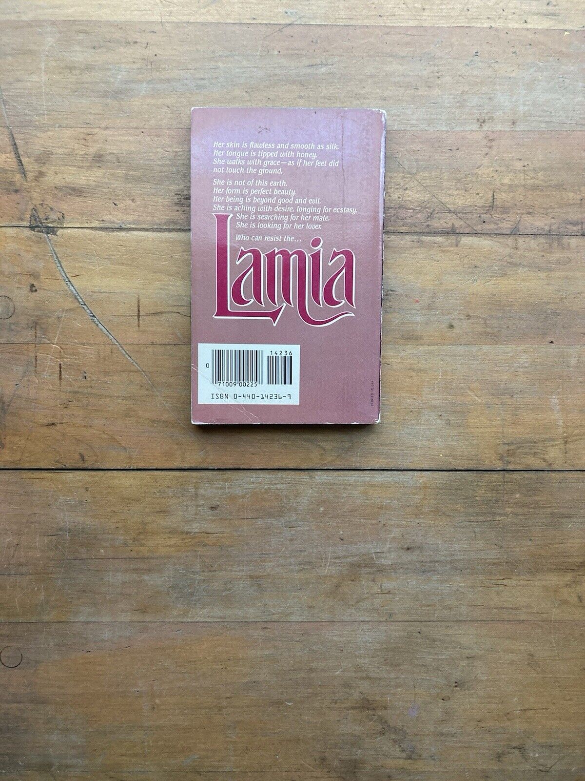 Lamia by Michael Gardine. Dell Publishing Company. 1981.