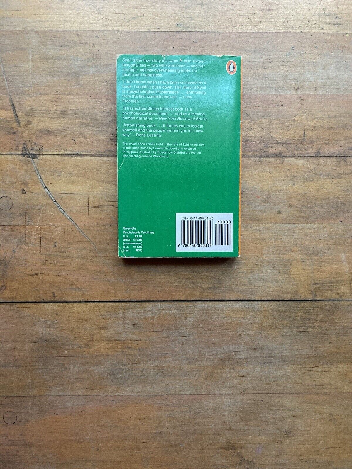 Sybil by Flora Rheta Schreiber. Penguin Books. 1974.