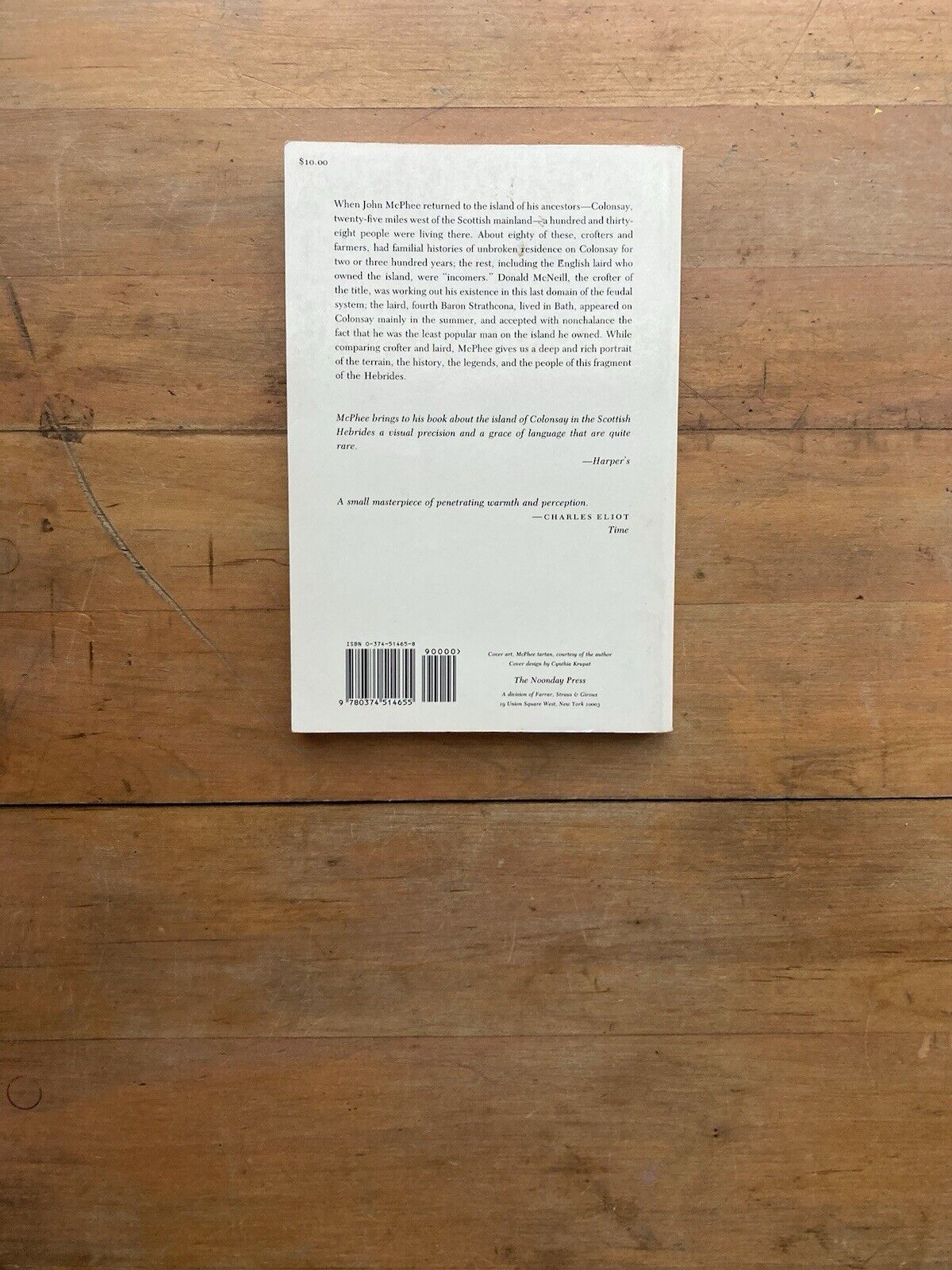 The Crofter and the Laird by John McPhee. The Noonday Press. 1992.