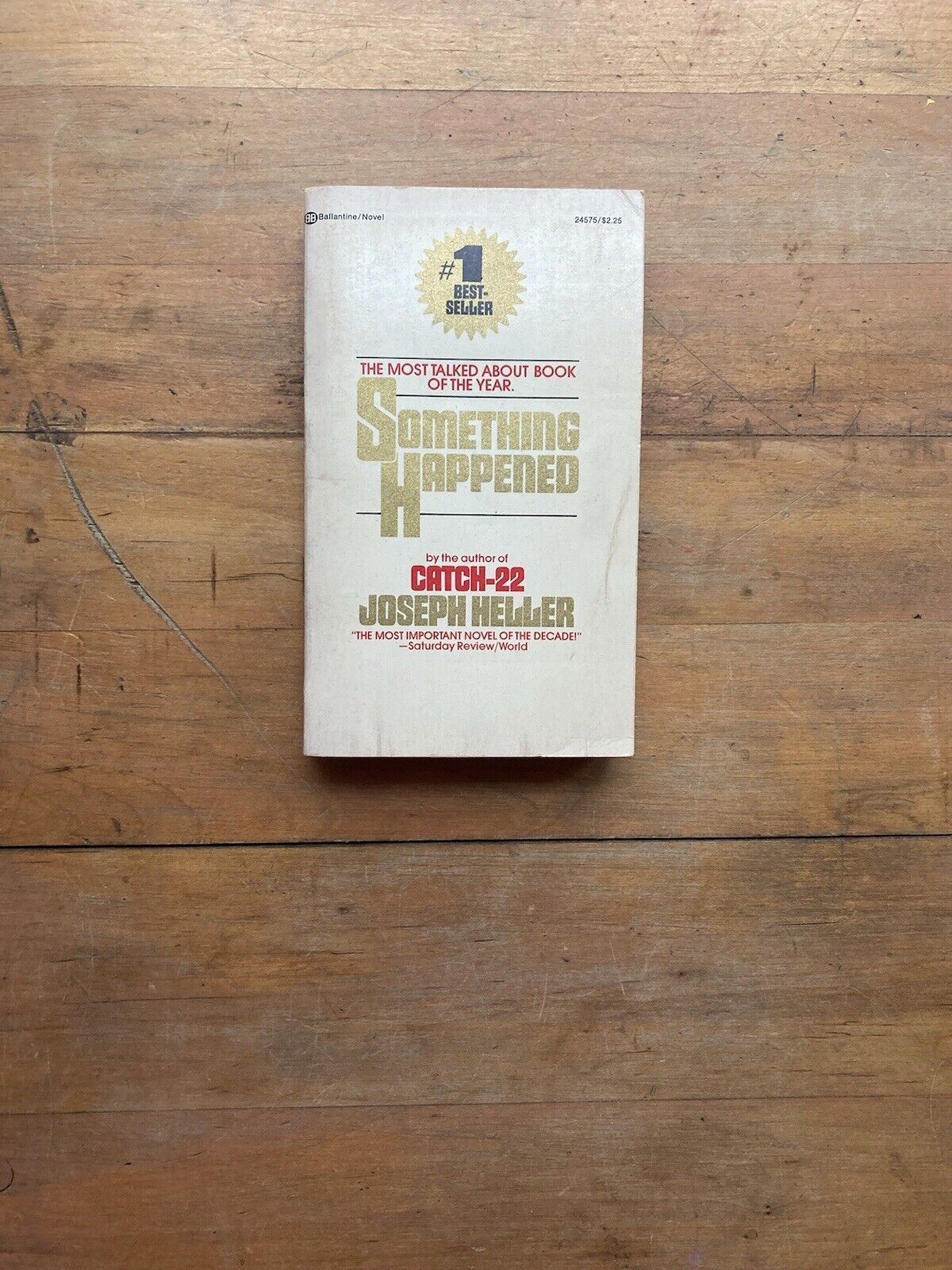 Something Happened by Joseph Heller. Ballantine Books. 1975.
