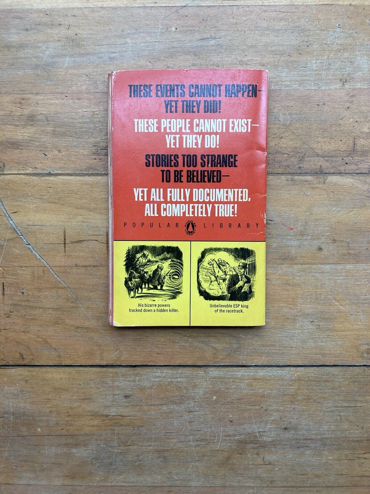 Beyond Unseen Barriers by Brad Steiger. Popular Library Edition. 1967.