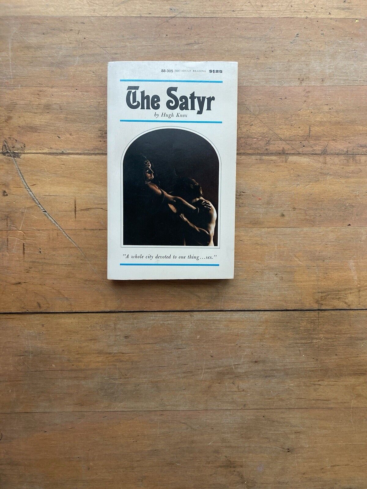 The Satyr by Hugh Knox. Holloway House Publishing. First printing, 1970.