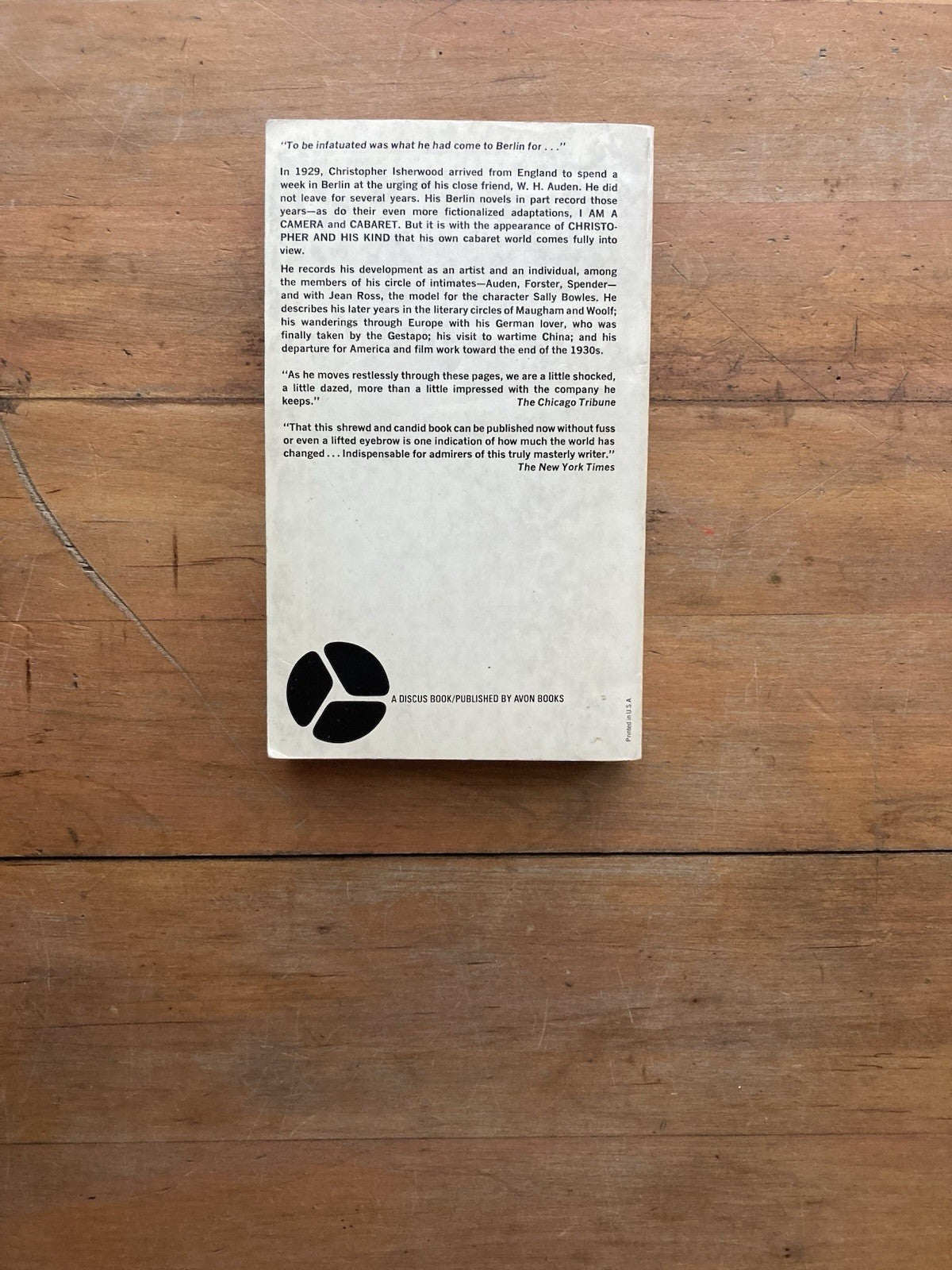 Christopher Isherwood and His Kind 1929-1939 by Christopher Isherwood
