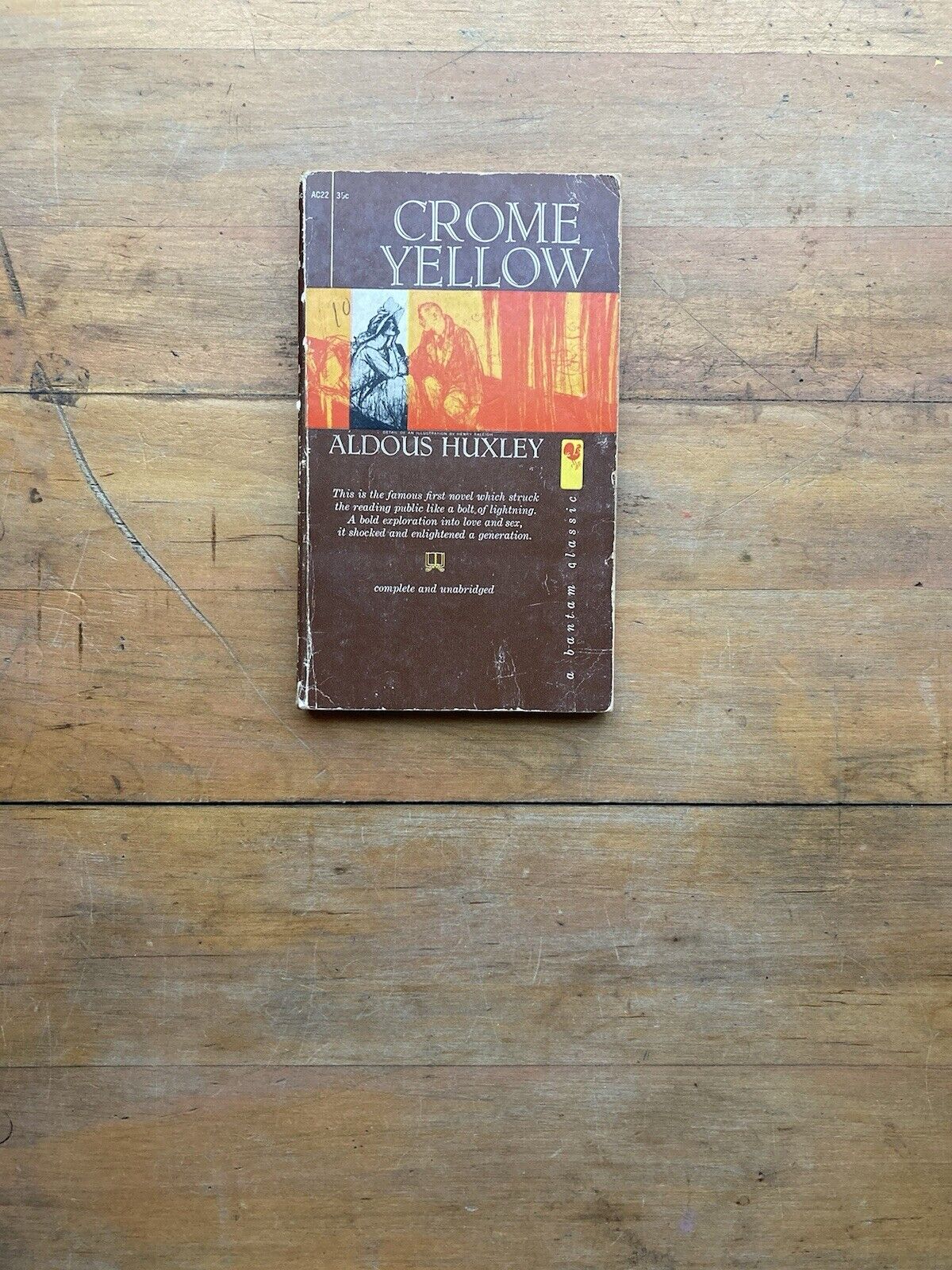 Crome Yellow by Aldous Huxley. Bantam Classics. 1959.