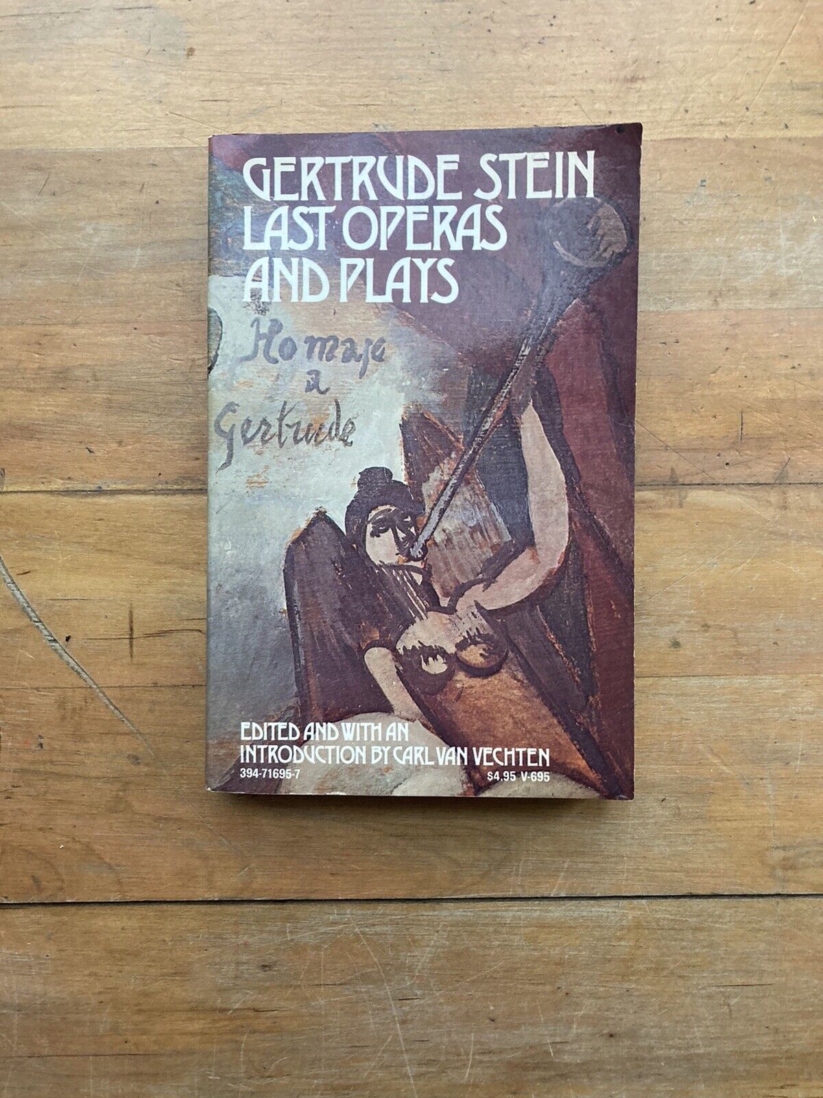 Last Operas and Plays Gertrude Stein First Vintage Books Edition 1975