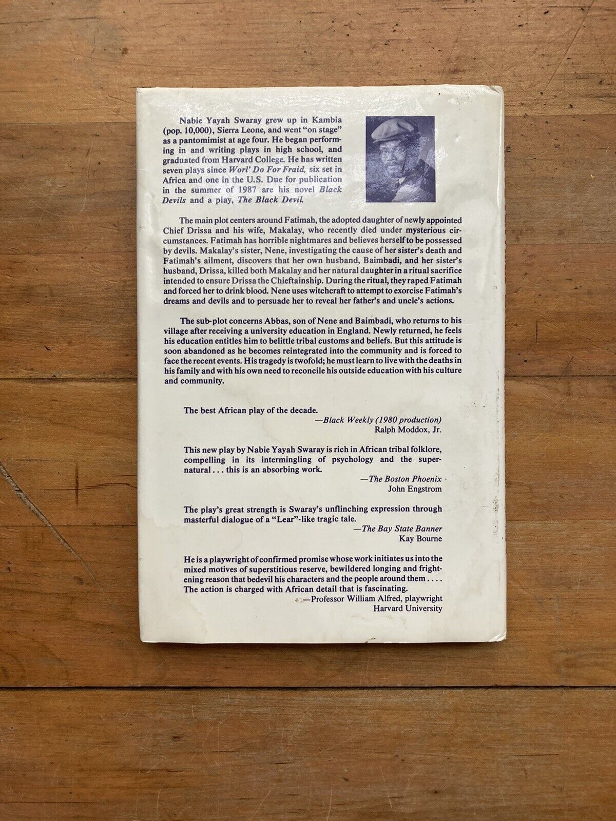 Worl’ Do For Fraid Nabie Yayah Swaray SIGNED First Edition 1986
