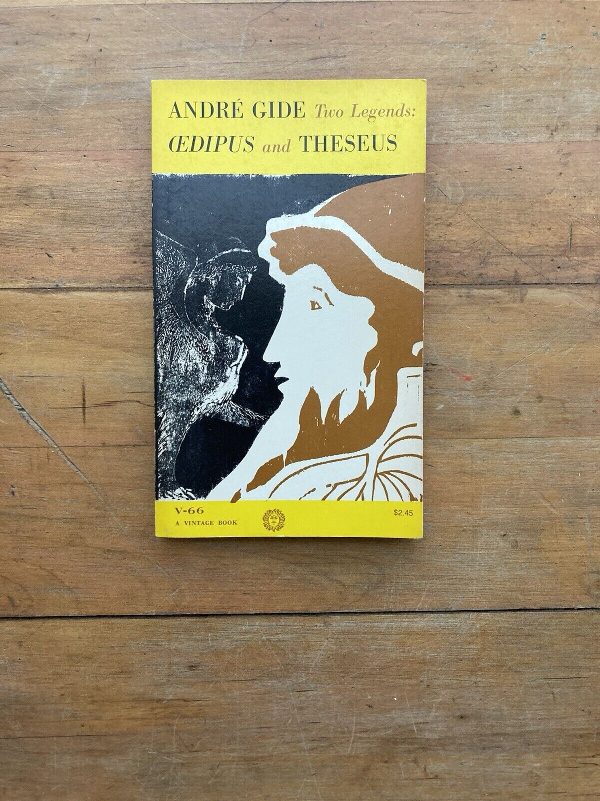 Two Legends: Oedipus and Theseus by André Gide. Vintage Books.