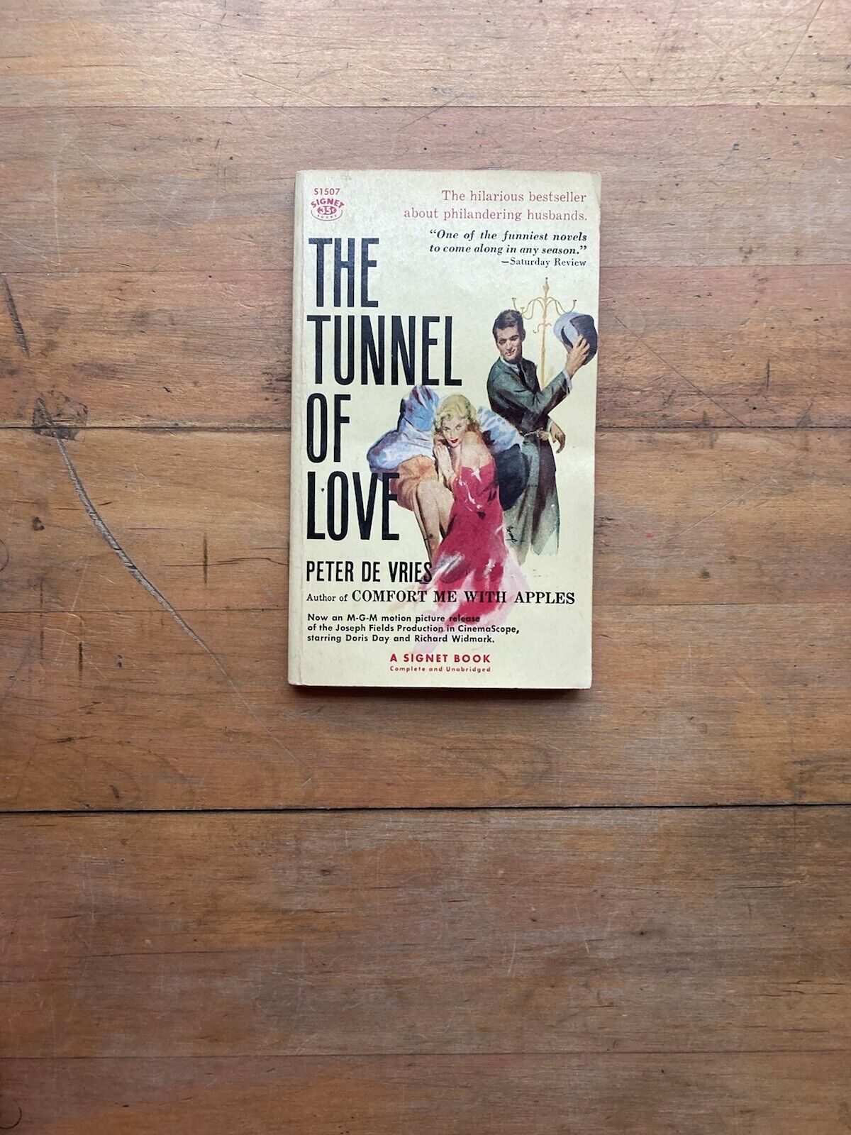 The Tunnel of Love by Peter De Vries. Signet Books. 1958.
