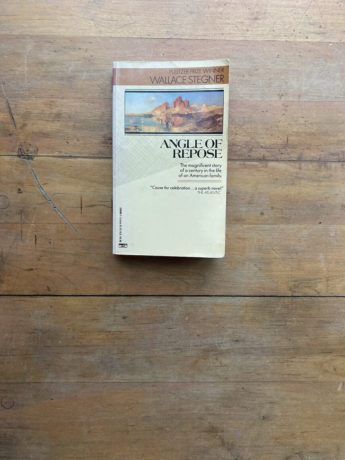 Angle of Repose by Wallace Stegner. Ballantine Books. 1990.