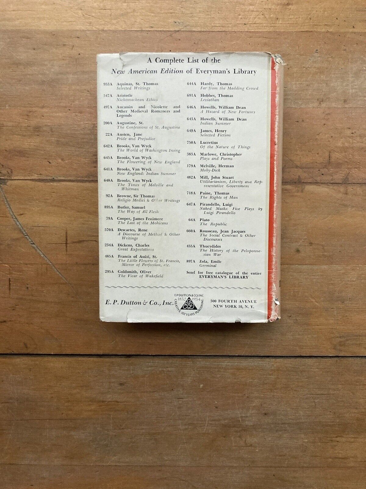 Selected Fiction by Henry James. E.P. Dutton & Co. 1953.