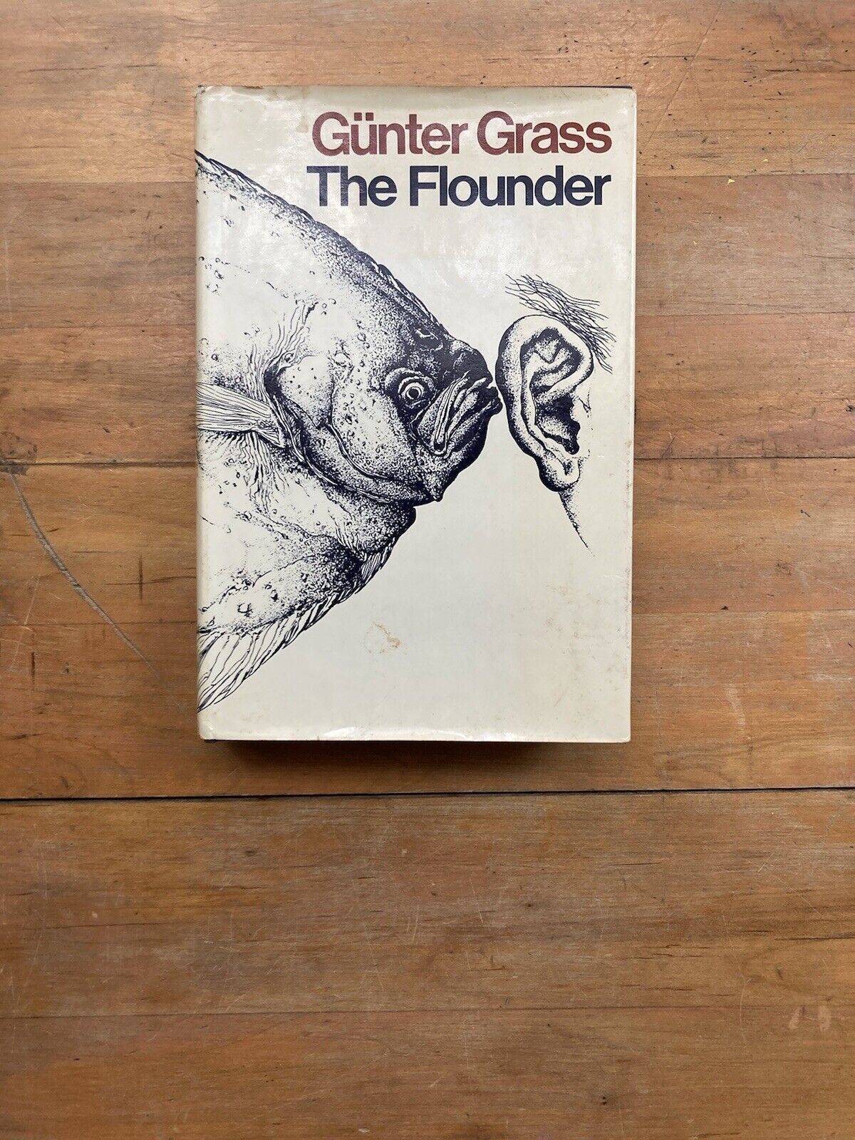 The Flounder by Günter Grass. Harcourt, Brace, Jovanovich. 1978.