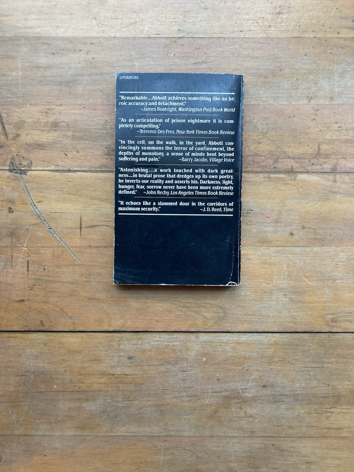 In the Belly of the Beast: Letters from Prison by Jack Henry Abbott.