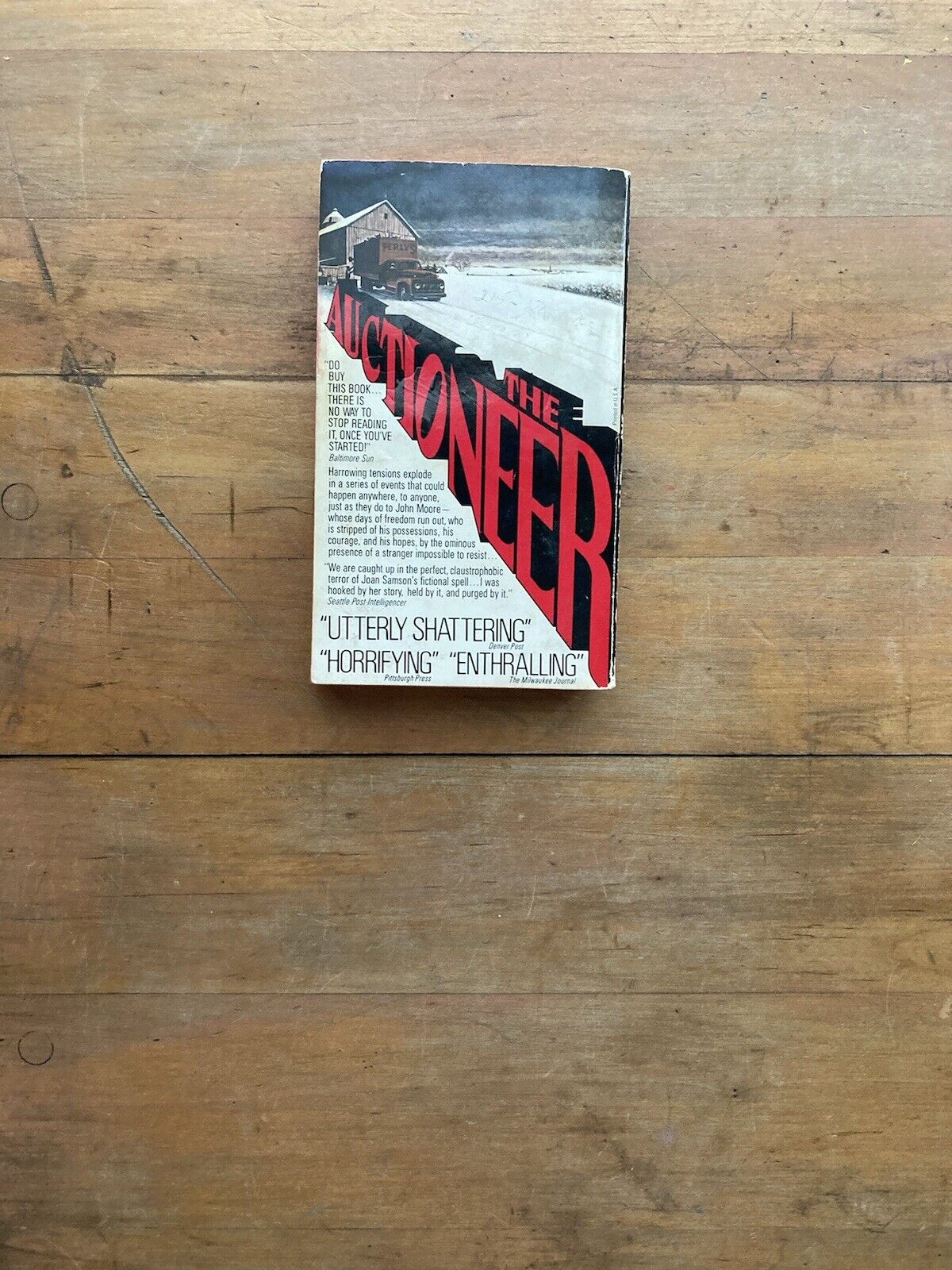 The Auctioneer by Joan Samson. Avon Books. 1977.