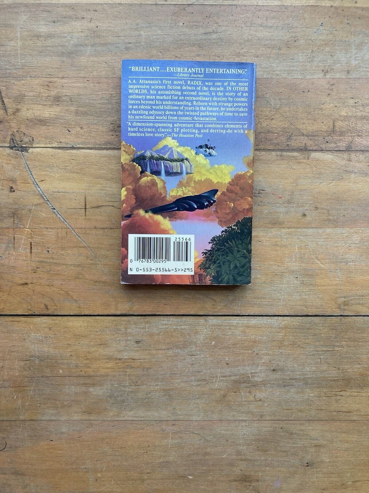 In Other Worlds by A.A. Attanasio. Bantam Books. 1986.