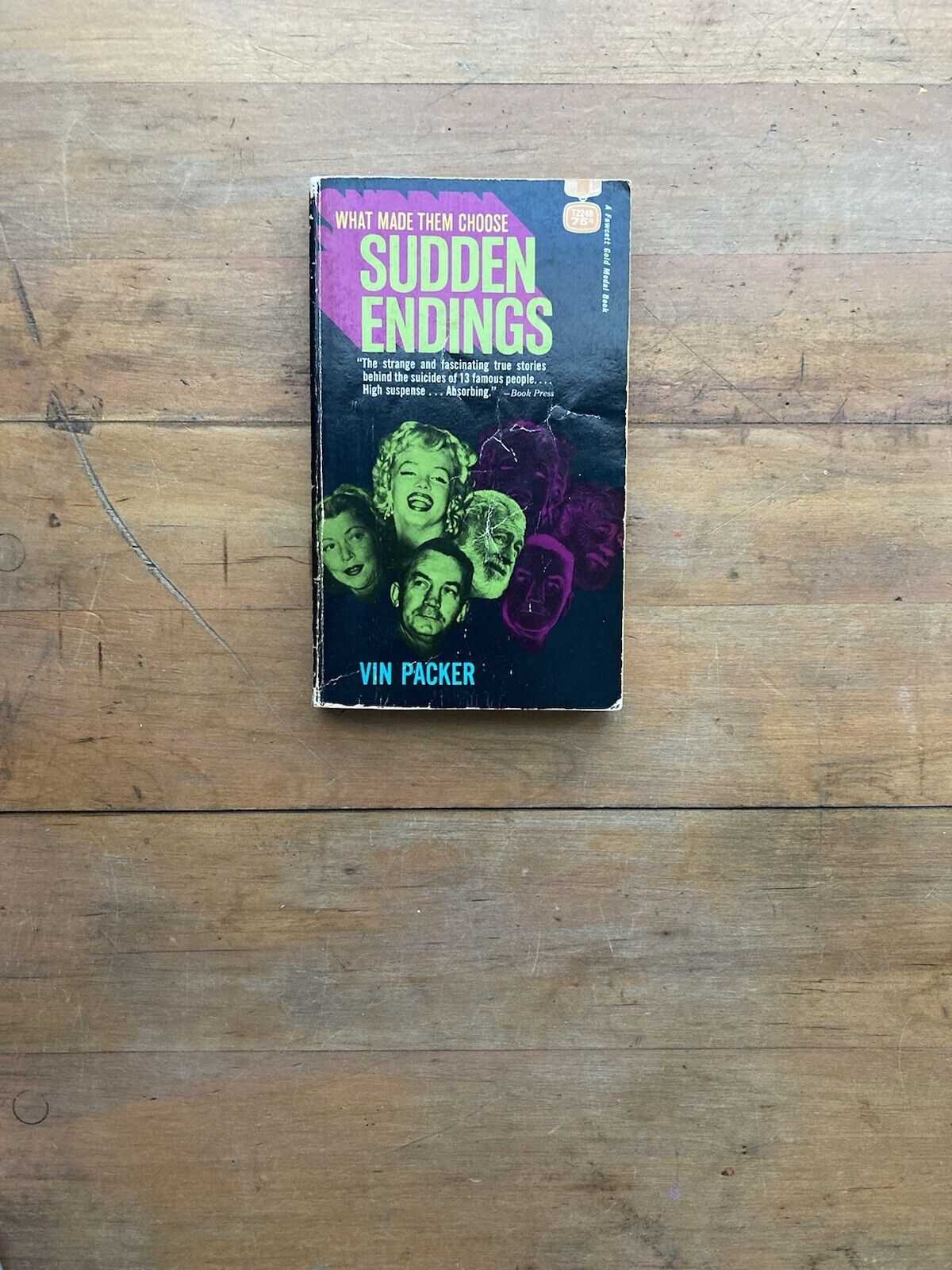 What Made Them Choose Sudden Endings by Vin Packer. 1964.