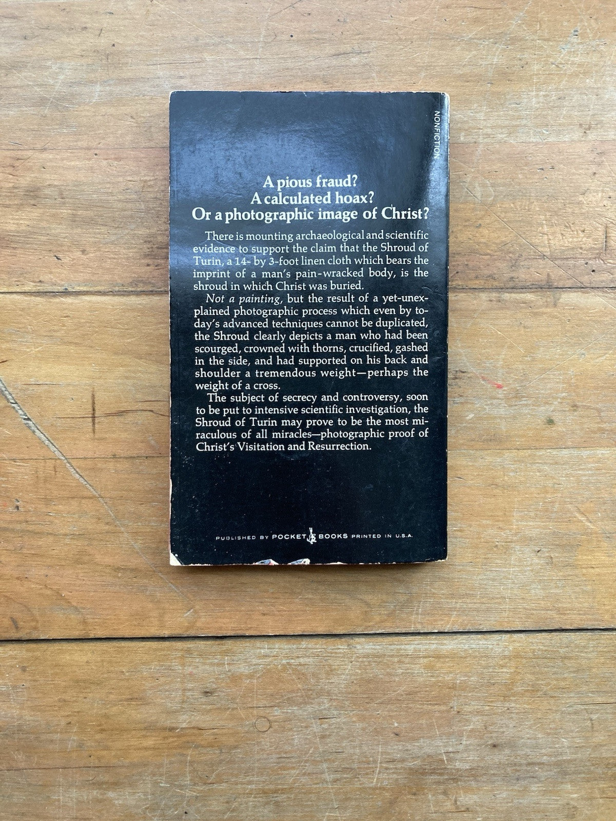 The Fifth Gospel by Thomas Humber. Pocket Books. 1974.