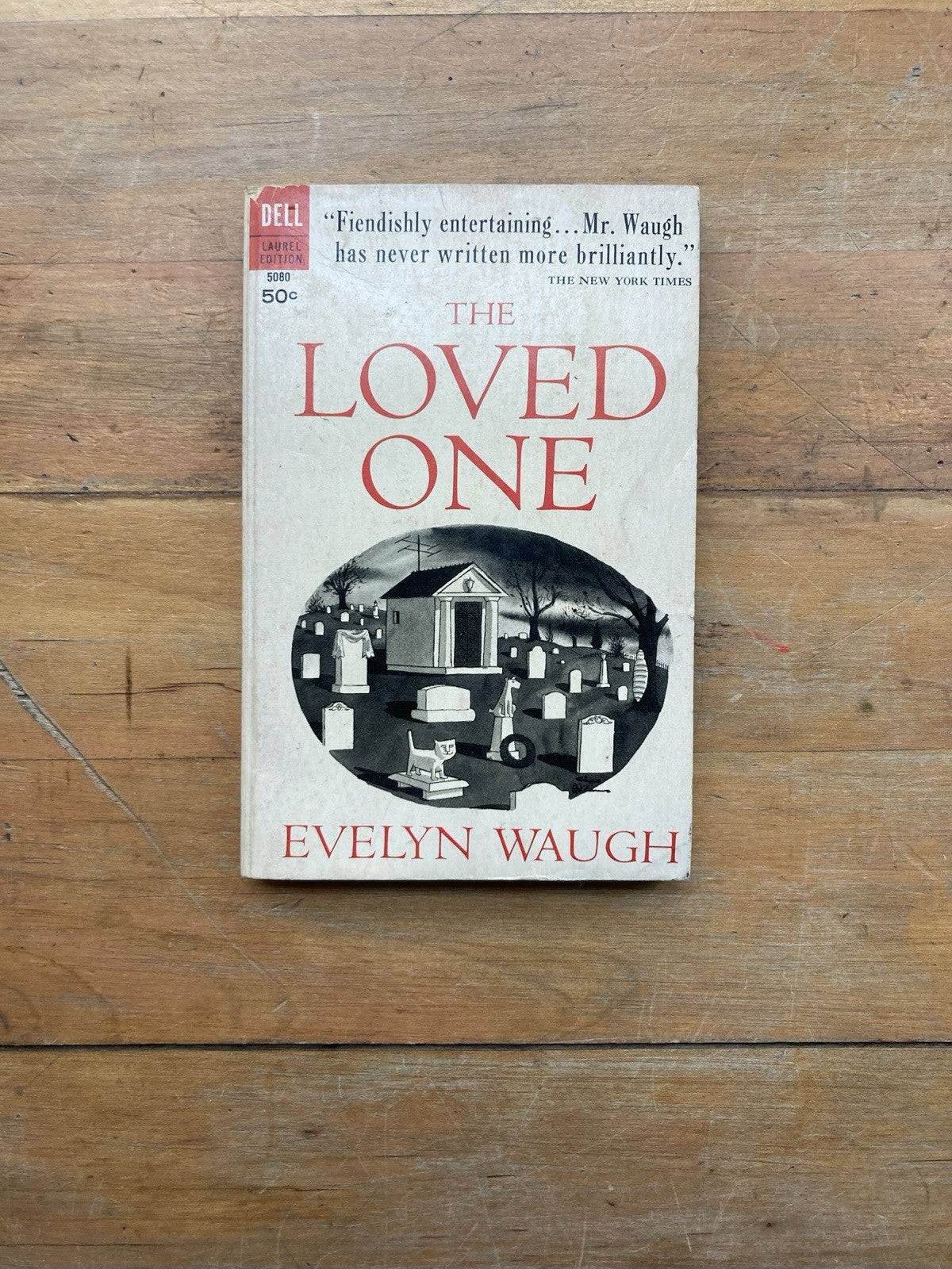 The Loved One by Evelyn Waugh. Dell Publishing Company. 1963.