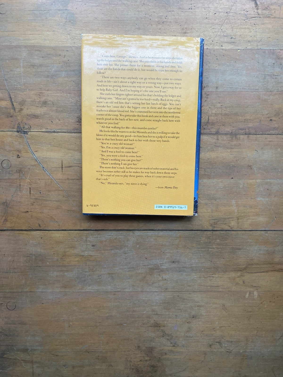 ***SIGNED*** Mama Day by Gloria Naylor. Ticknor & Fields. 1988. ***SIGNED***