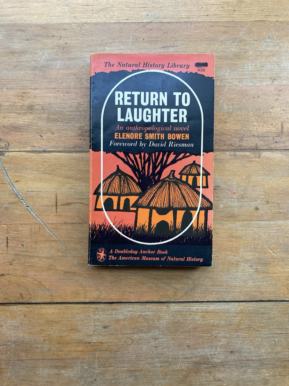 Return to Laughter: An Anthropological Novel by Elenore Smith Bowen.