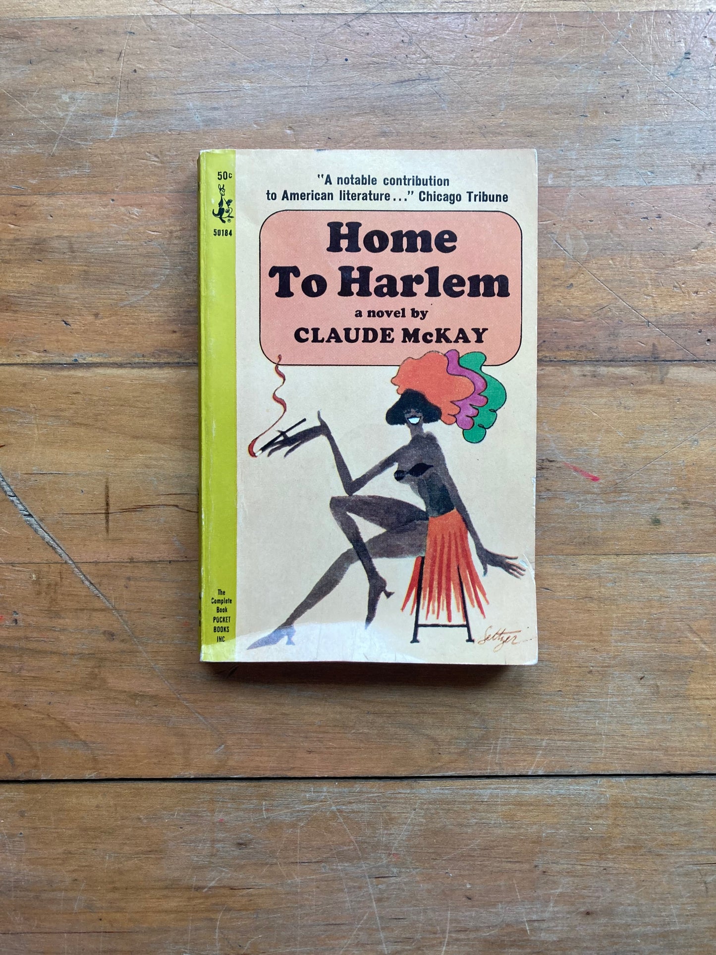 Home to Harlem by Claude McKay. A Pocket Cardinal Edition. 1965.