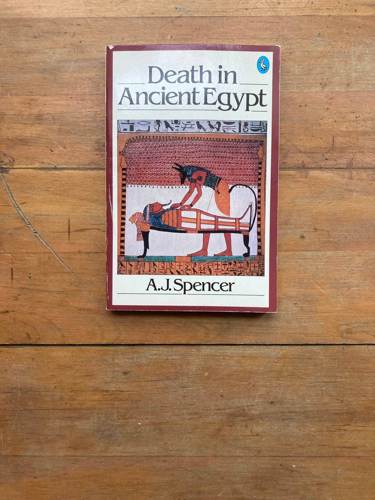 Death in Ancient Egypt by A.J. Spencer. Pelican Books. 1982.