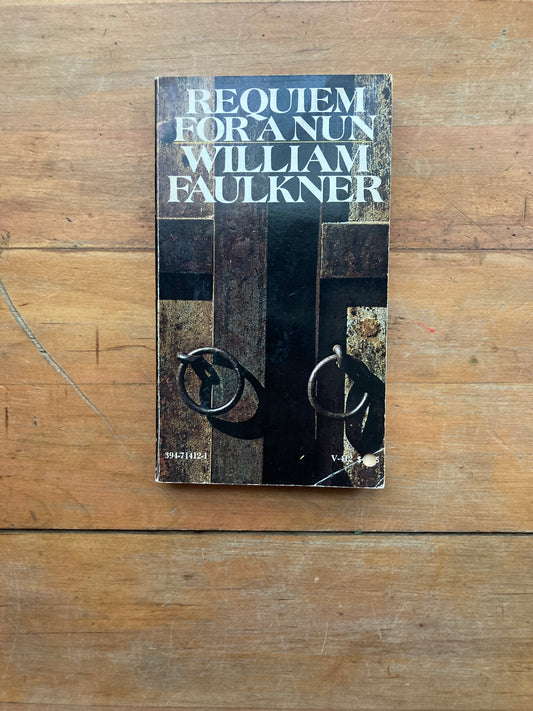 Requiem for a Nun by William Faulkner. Vintage Books Edition. 1975.