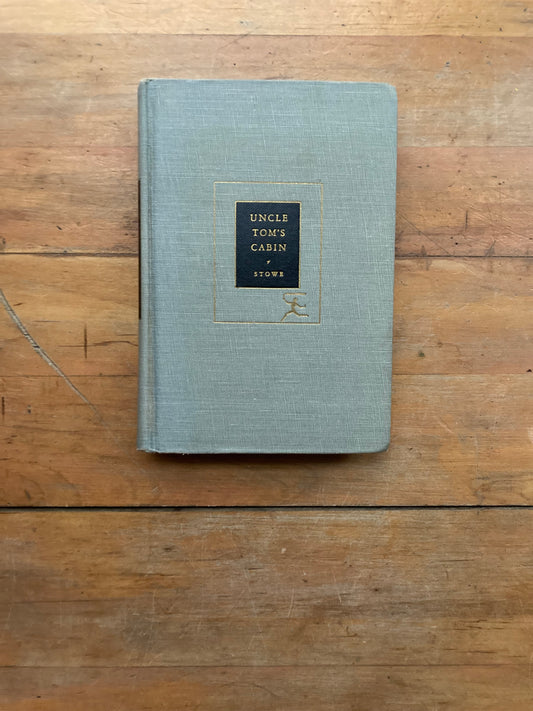 Uncle Tom’s Cabin by Harriet Beecher Stowe. The Modern Library. 1938.