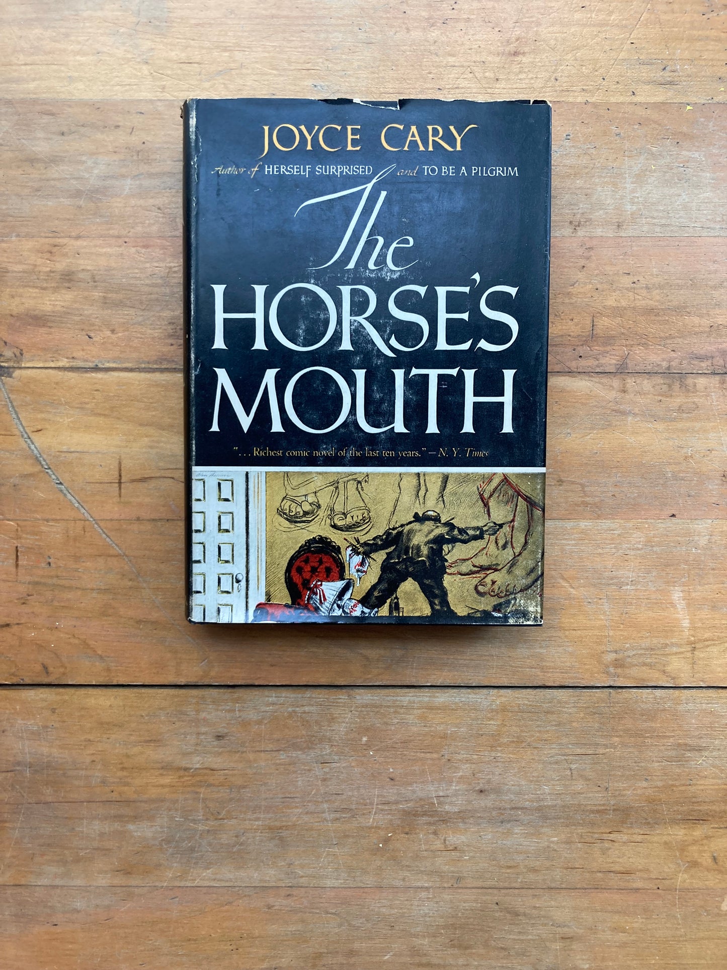 The Horse’s Mouth by Joyce Cary. Harper & Brothers. First Edition. BCE. 1944.