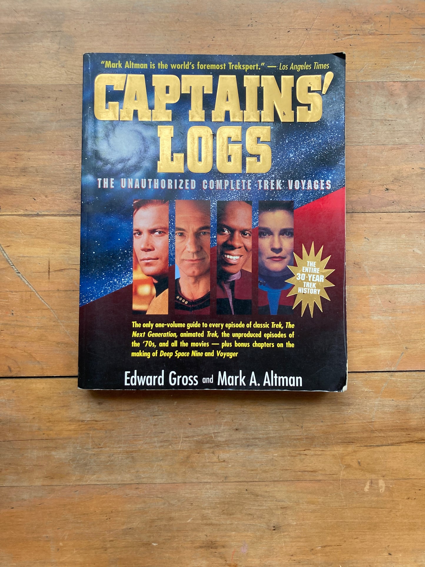 Captain’s Log: The Unauthorized Complete Trek Voyages by Edward Gross and Mark A. Altman. Little, Brown and Company. 1995.