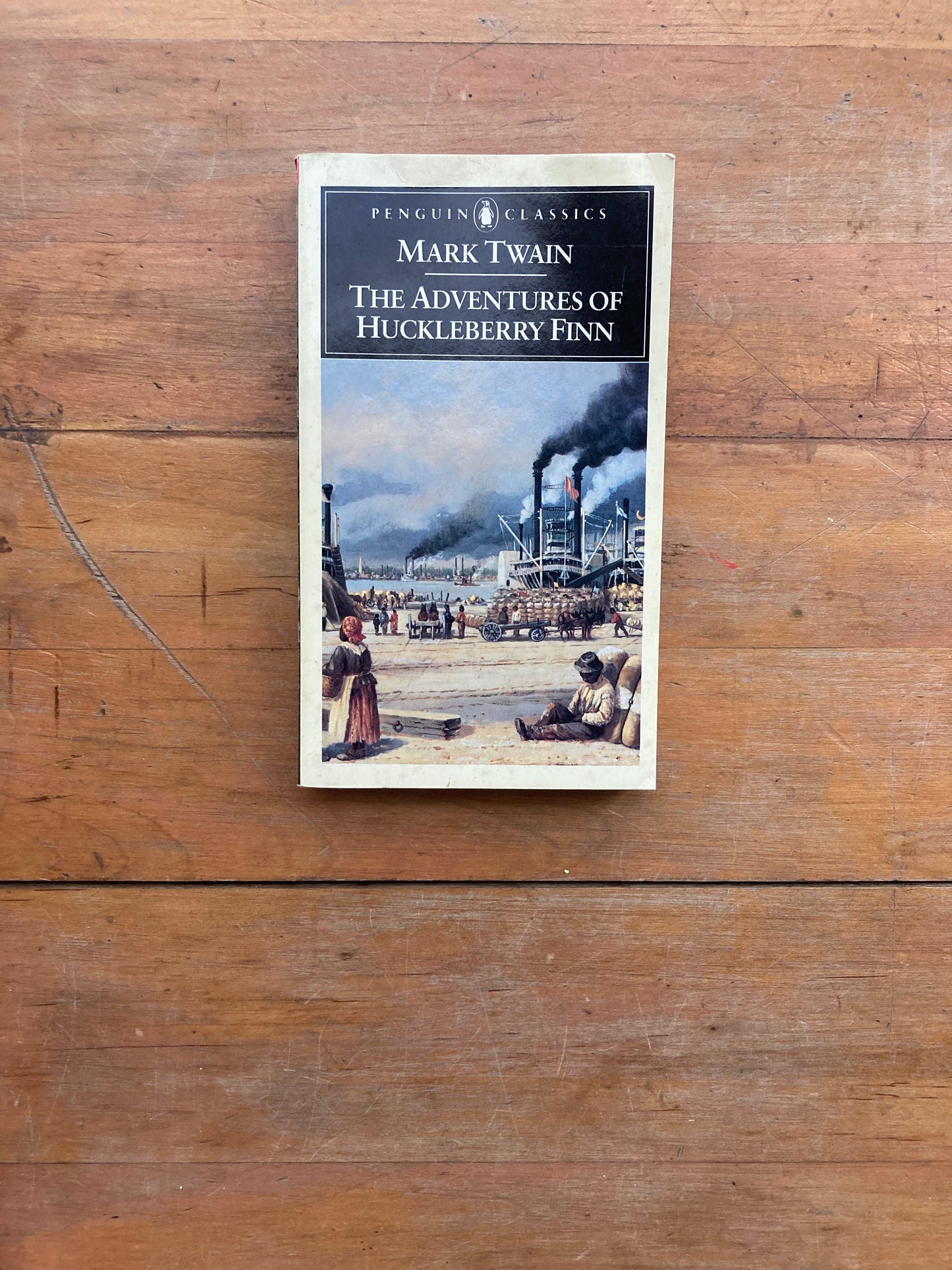 The Adventures of Huckleberry Finn by Mark Twain. 1988.