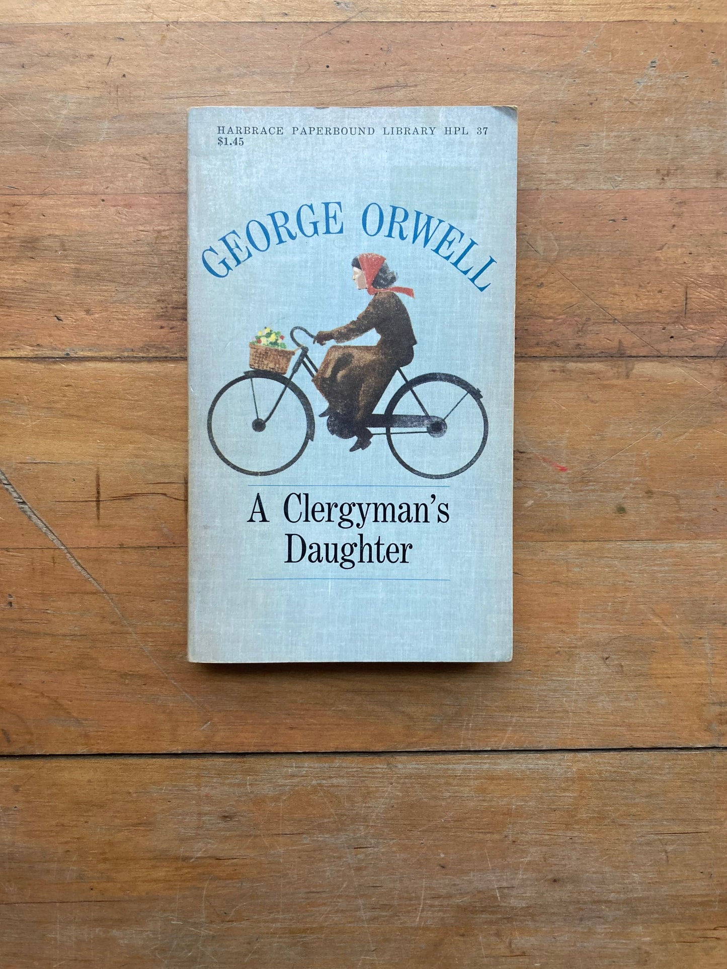 A Clergyman’s Daughter by George Orwell. Harbrace Paperbound Library.