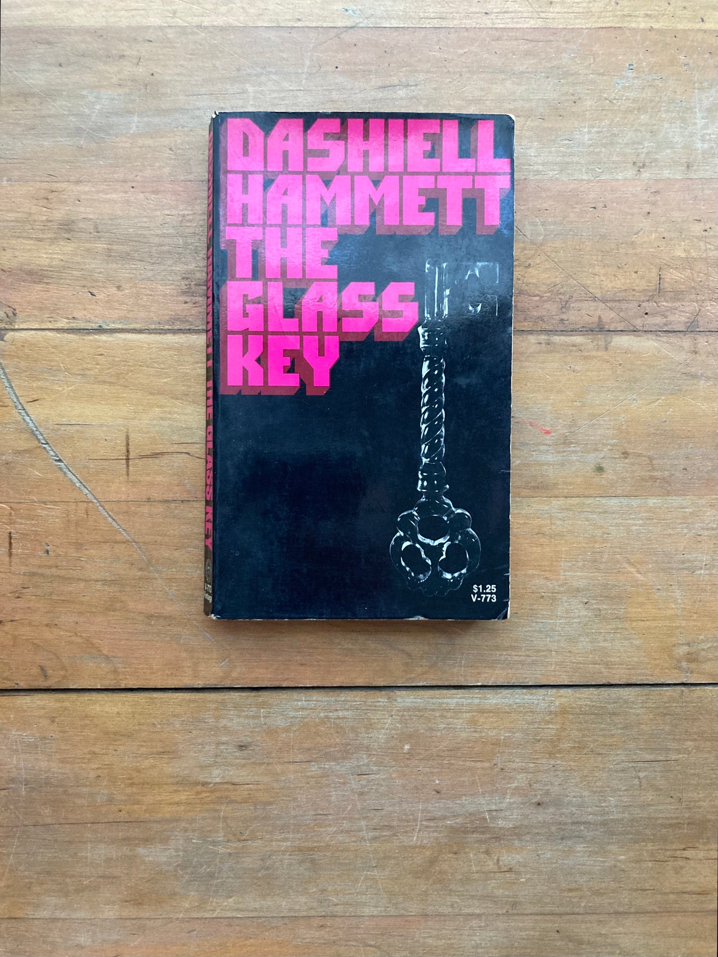 The Glass Key by Dashiell Hammett. Vintage Books Edition. 1972.