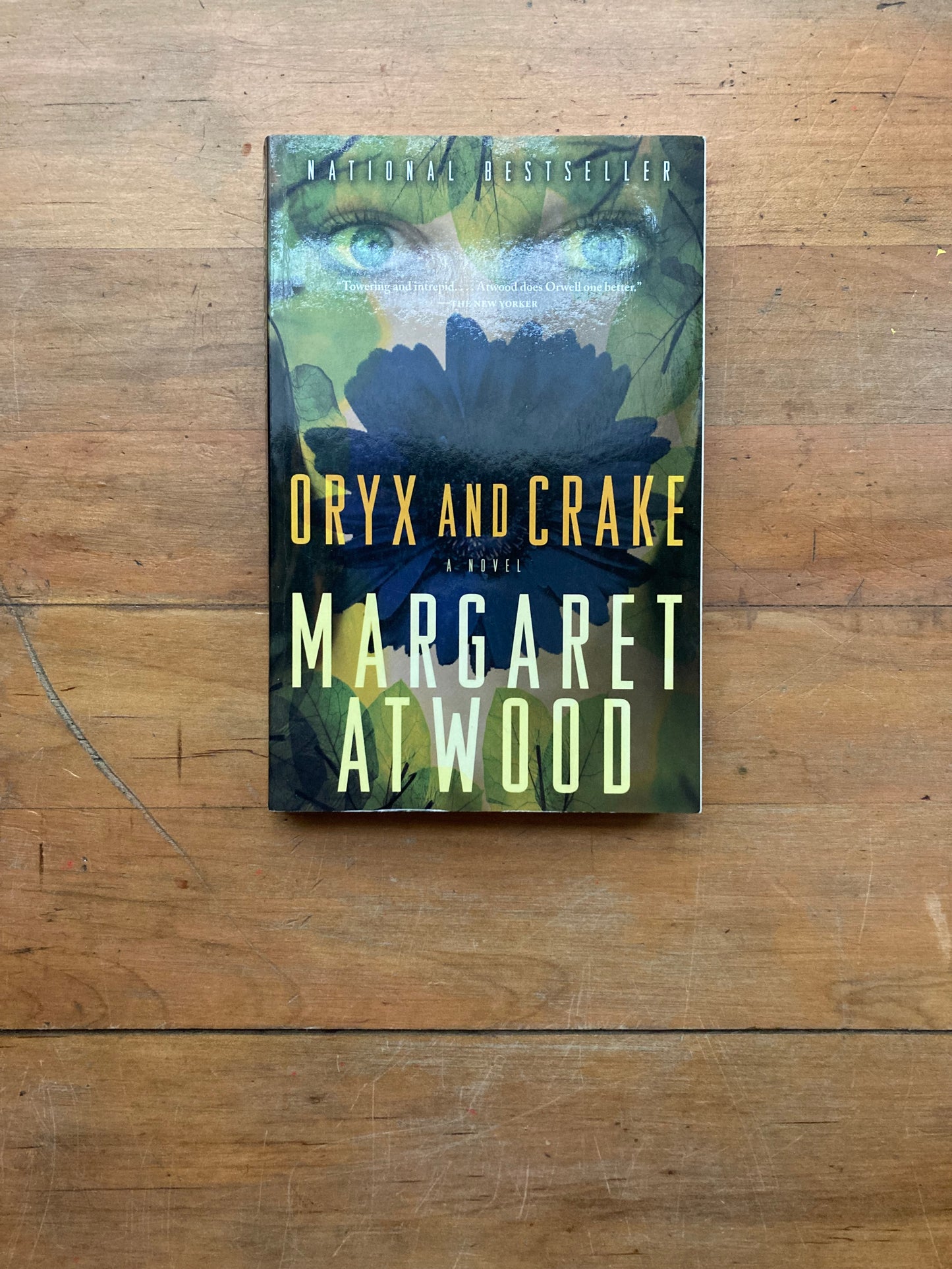 Oryx and Crake by Margaret Atwood. Anchor Books. 2004.