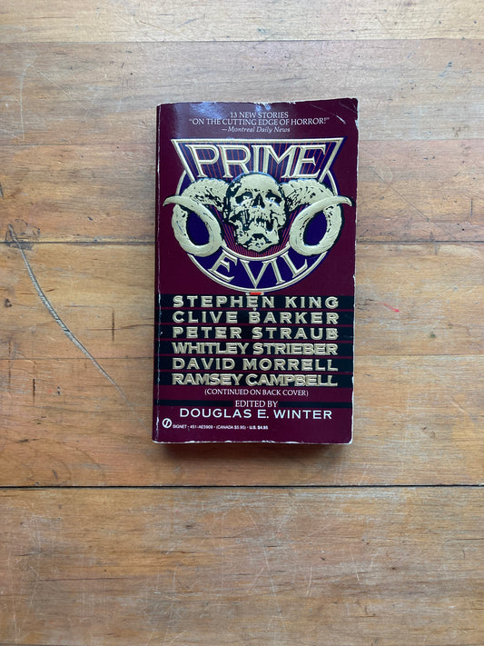 Prime Evil. Edited by Douglas E. Winter. Signet Books. 1989.