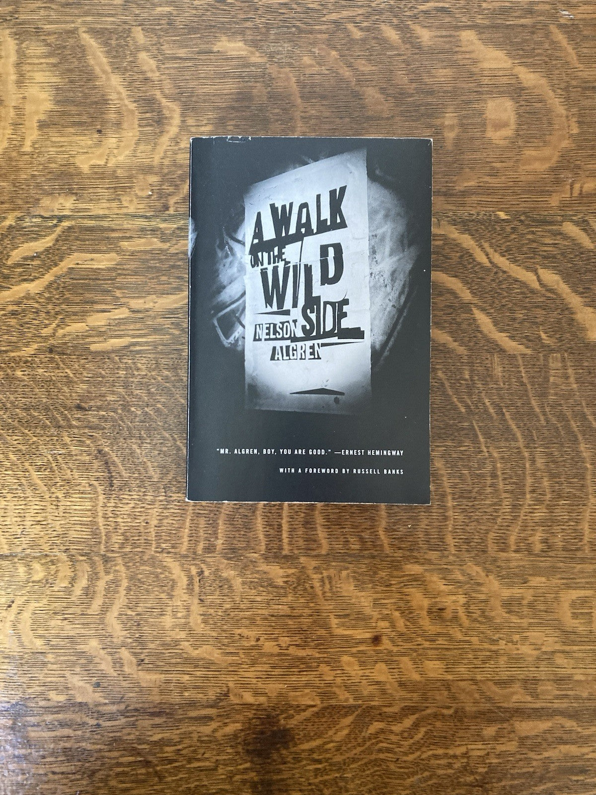 A Walk on the Wild Side by Nelson Algren. The Noonday Press. 1998.