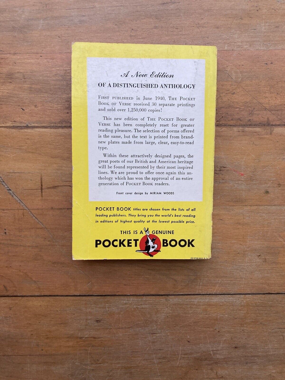 The Pocket Book of Verse. Pocket Books. 1948.