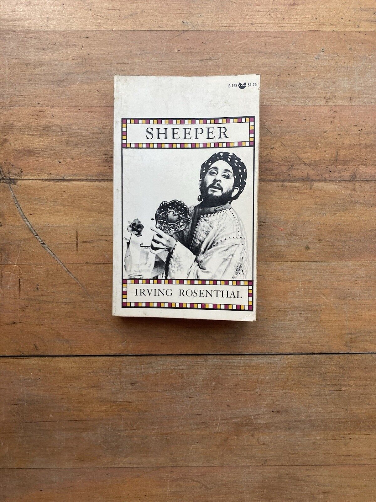 Sheeper by Irving Rosenthal. Grove Press Black Cat. First printing, 1968.