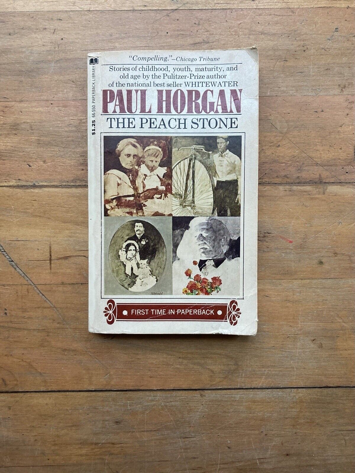 The Peach Stone by Paul Horgan. Paperback Library Edition. 1971.