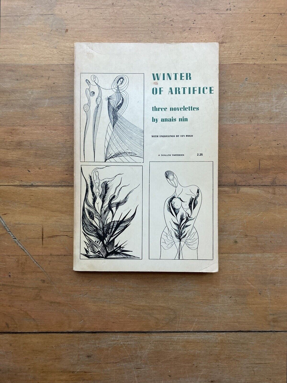 Winter of Artifice by Anais Nin. The Sparrow Press.