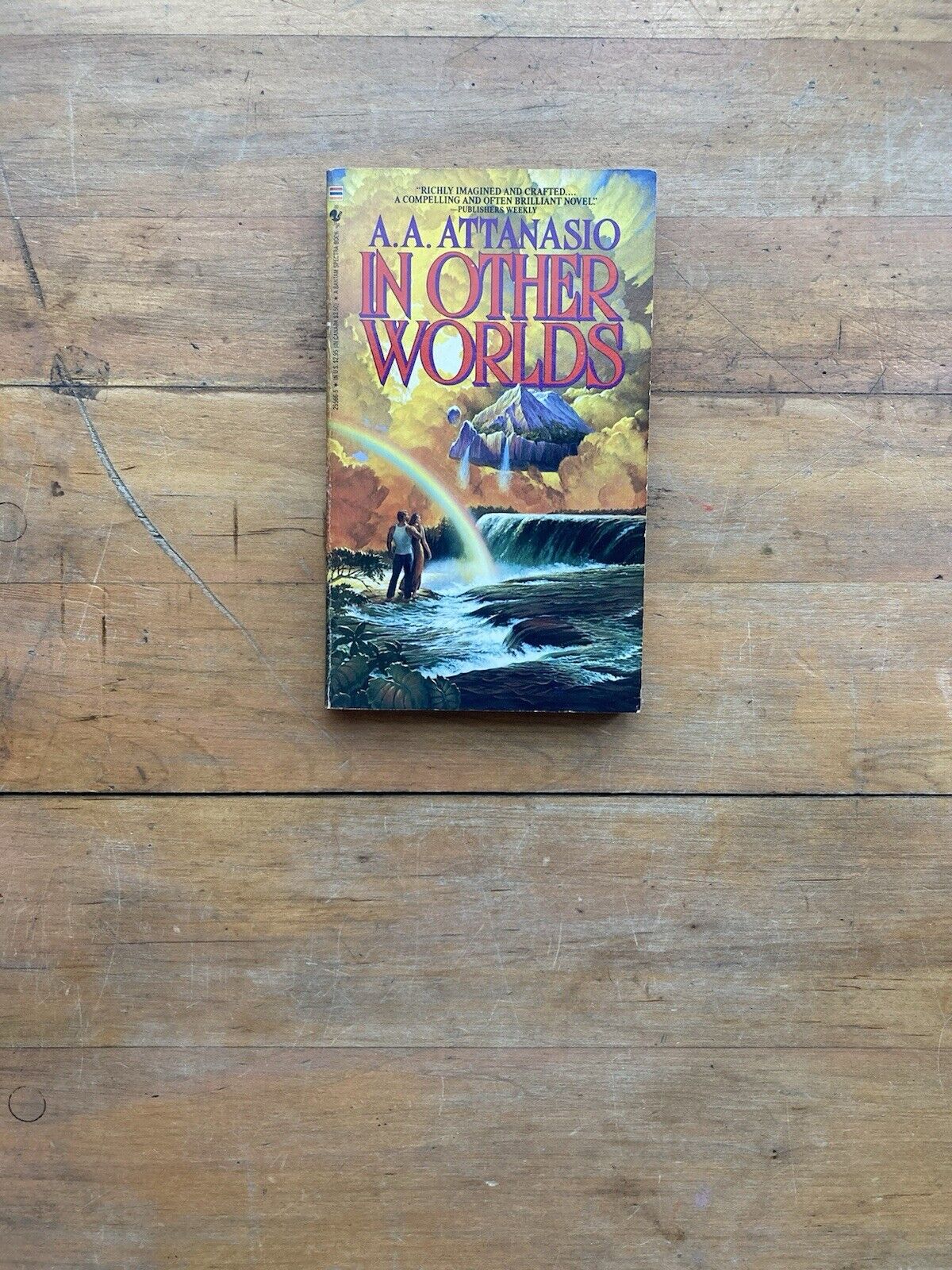 In Other Worlds by A.A. Attanasio. Bantam Books. 1986.