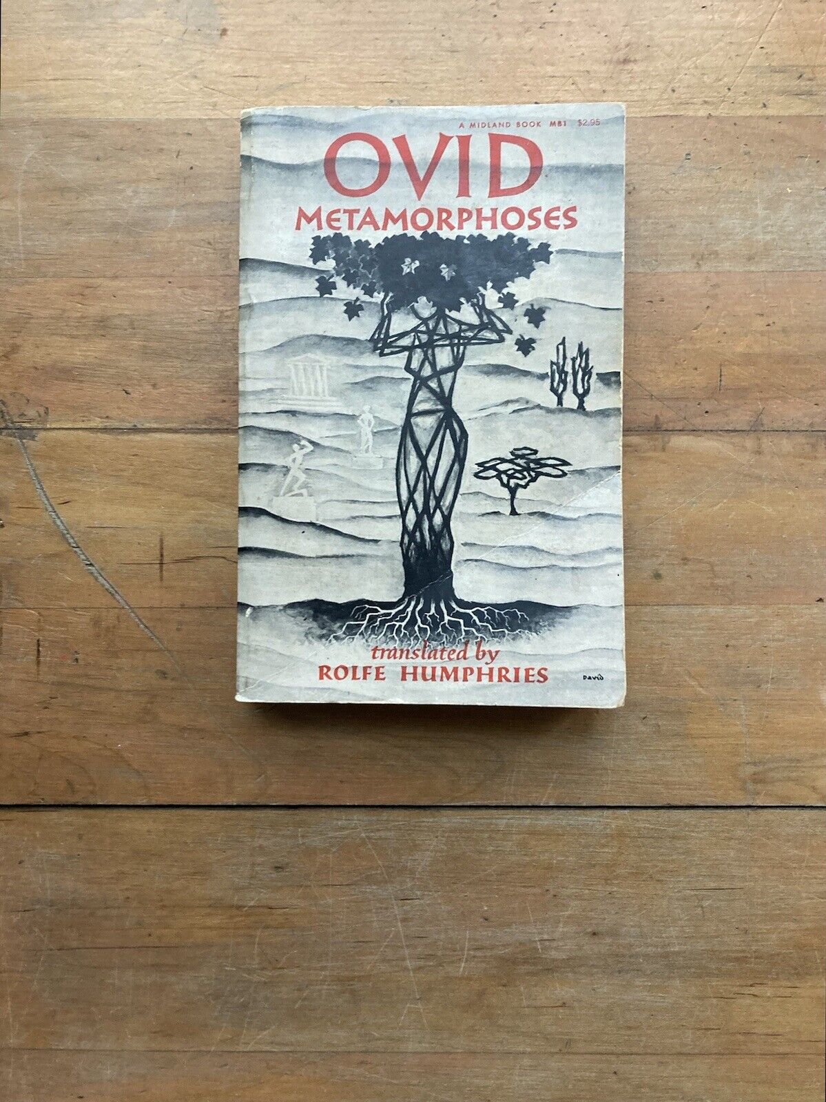 Metamorphoses by Ovid. Translated by Rolfe Humphries. 1955.