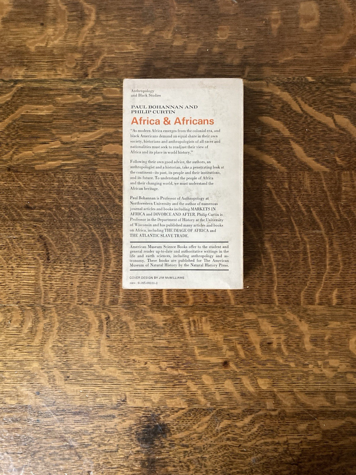 Africa & Africans by Paul Bohannan & Philip Curtin. 1971.