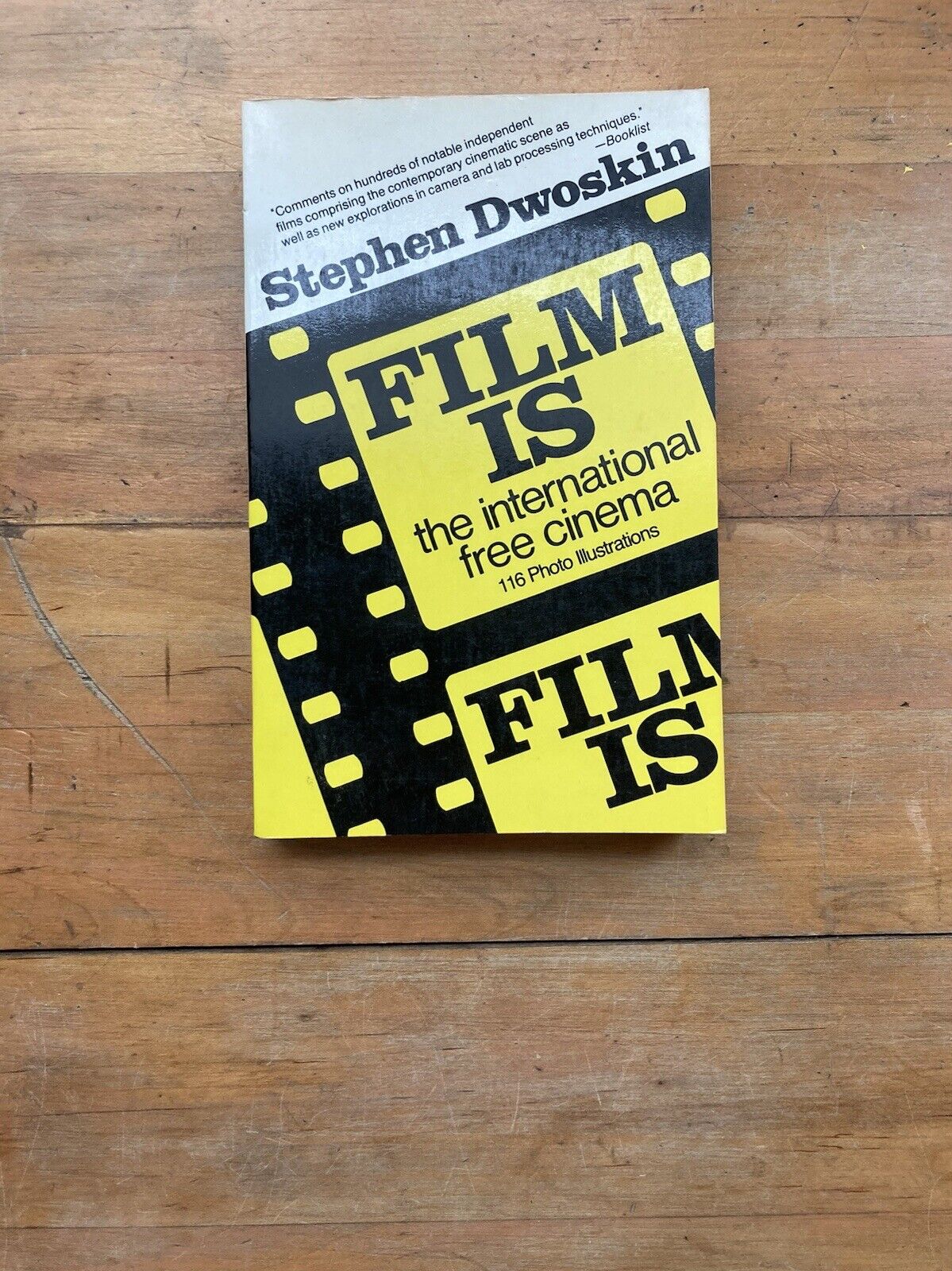 Film Is: The International Free Cinema. Stephen Dwoskin. Overlook Press. 1985.