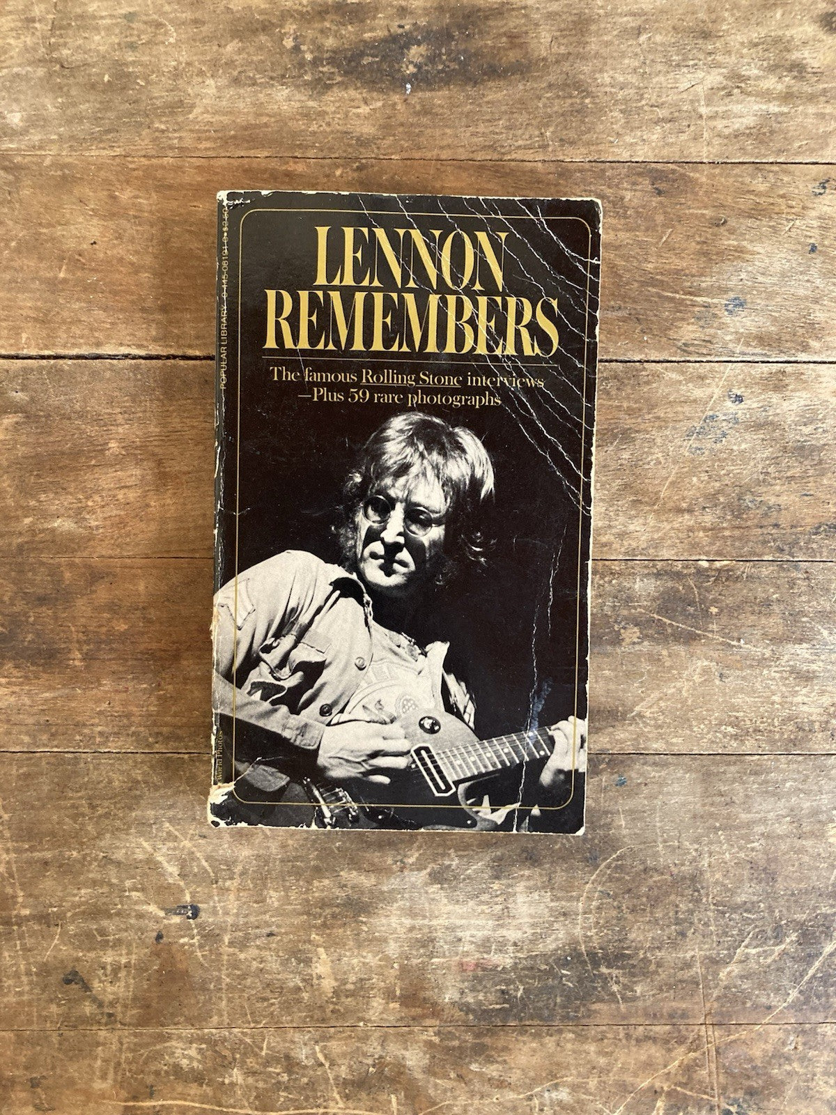 Lennon Remembers. Popular Library. 1972.  