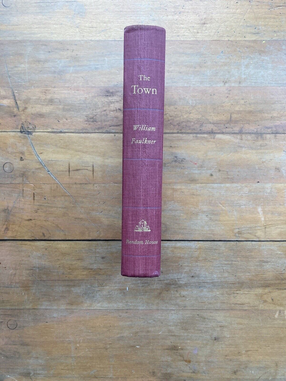 The Town by William Faulkner. Random House. First Edition, 1st Printing. 1957. 