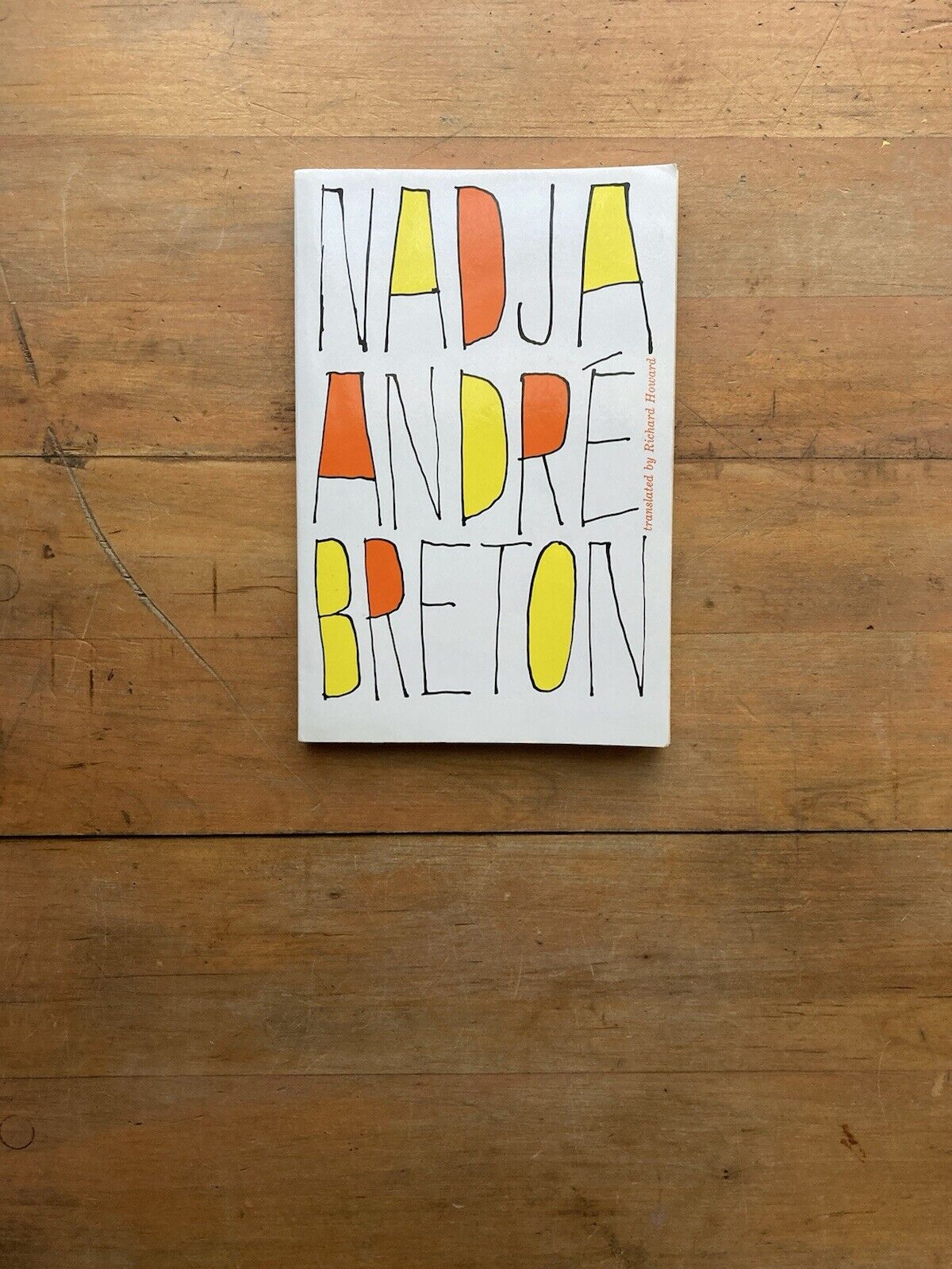 Nadja by André Breton. Grove Press. Later printing.