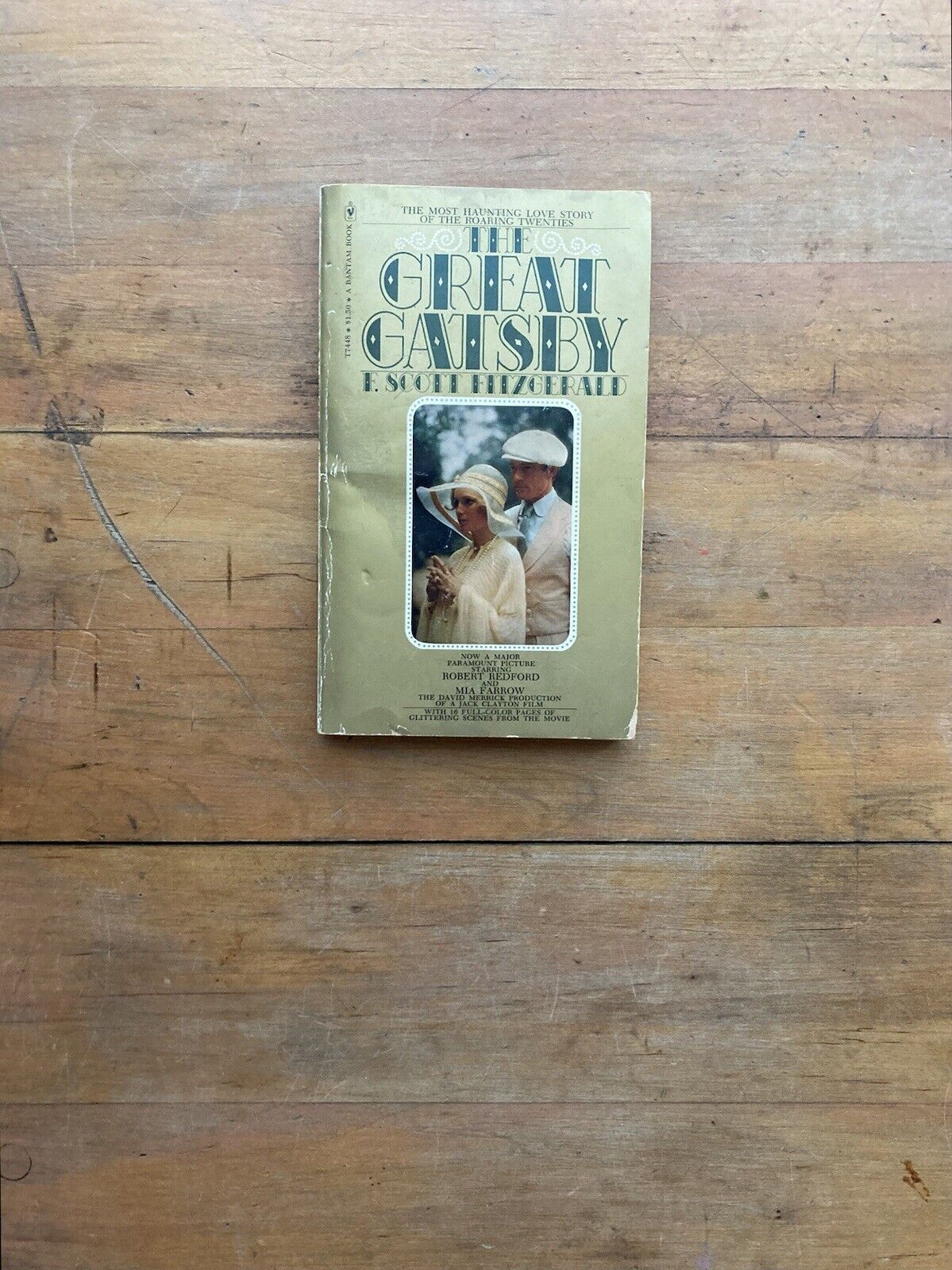 The Great Gatsby by F. Scott Fitzgerald. Bantam Books. 1974.